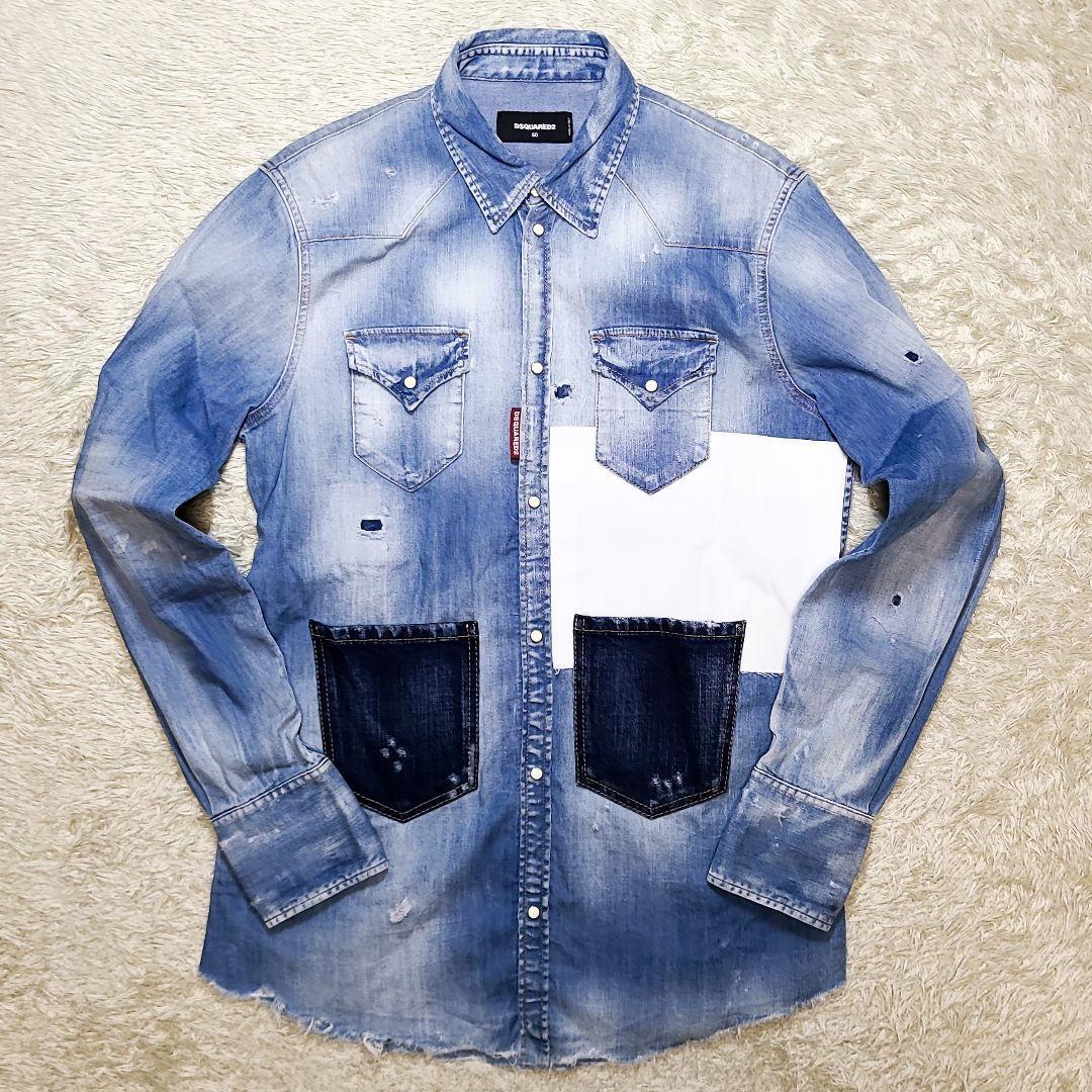 ヤフオク! -「dsquared2ディースクエアードデニム」(トップス) (男性用