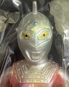 ブルマァク 大 ウルトラセブン オーロラ カラー マルサン ソフビ 復刻 未開封