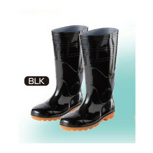  free shipping . many KITA oil resistant boots safety boots 25.0cm iron core entering safety boots KR-7420 BLK black kita