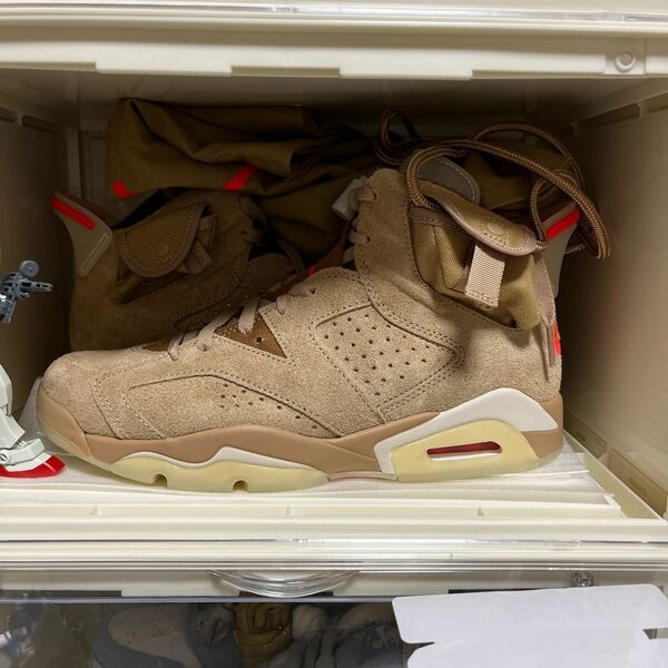 TRAVIS SCOTT × NIKE AIR JORDAN 6 "BRITISH KHAKI