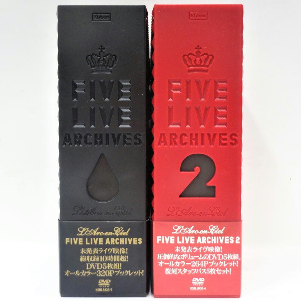 ヤフオク! -「five live archives 2」(CD) の落札相場・落札価格