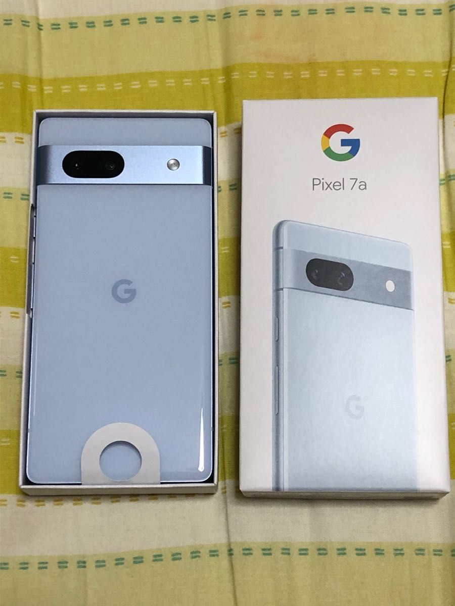 新品・未開封】Google Pixel7a 128GB ホワイト+スマホケース-