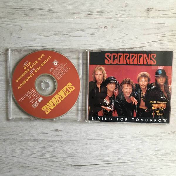 SCORPIONS LIVING FOR TOMORROW オランダ盤