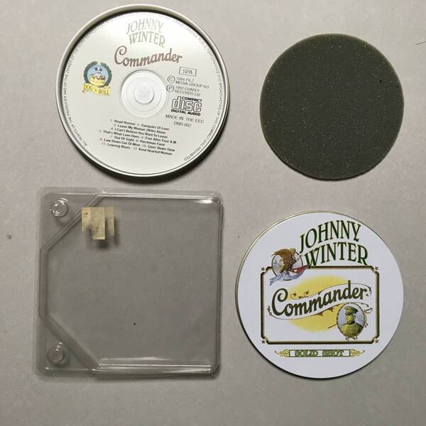 JOHHNY WINTER COMMANDER UK盤