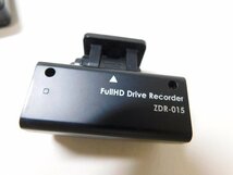 美品◇COMTEC/コムテック ZDR-015 ドライブレコーダー 前後2カメラ(リアカメラ配線欠品)/microSDHC付◇_画像10