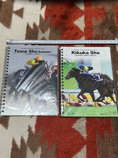非売品 JRA リングノート ウォッカ、ディープインパクト 競馬