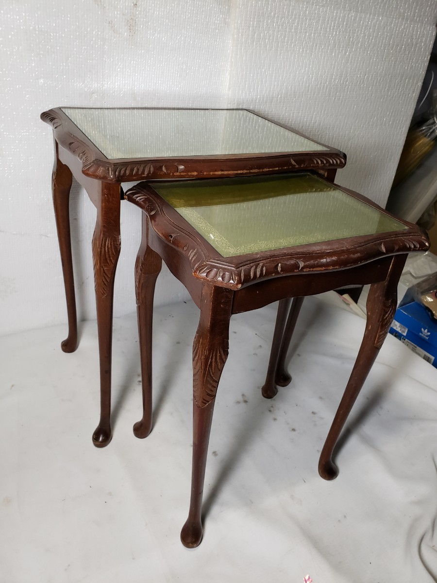 ヤフオク! -アンティーク ネストテーブルの中古品・新品・未使用品一覧