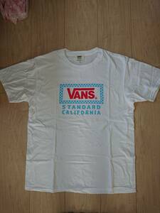 美品★スタンダードカリフォルニア VANS ボックスロゴTシャツ STANDARDCALIFORNIA Mサイズ ホワイト good condition!