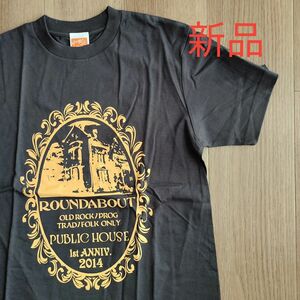 【新品】お洒落なバーのショップTシャツ/ロックTシャツ/男女兼用Ｓ