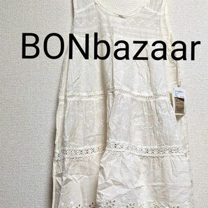 BONbazaar ボンバザール タンクトップチュニック　レース