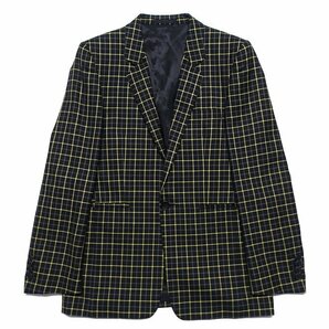 19AW 定価13万 新品同様 超美品 Paul Smith ポールスミス タッターソール チェック スーツ セットアップ ウール メンズ Mの画像3