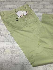 Y* new goods unused with translation * waist 82cm VAGIIEbajie yellow green cotton bread regular price 22,000 jpy super-discount liquidation spring summer pants 