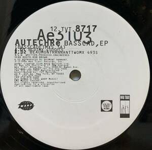 Autechre - Basscad,EP (Basscadetmxs.3A) / オウテカ / 