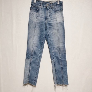 AG ダメージ加工 AG-ED DENIM パッチワークジーンズ デニムパンツ インディゴ エージー 3-0430G 213984