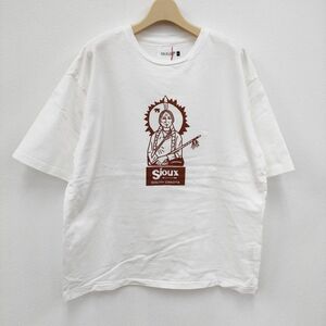 CAL O LINE 新品未使用品 定価6820円 CL211-081 21SS サイズM 半袖Ｔシャツ ホワイト キャルオーライン 3-0503S# F90242