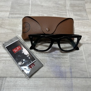 Ray-Ban/レイバン/RB2140-F/WAYFARER/ウェイファーラー/クリアレンズ/眼鏡/伊達メガネ/イタリア製