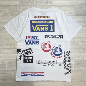 N.HOOLYWOOD×VANS/エヌハリウッド×バンズ/ミスターハリウッド/COLLECTION LINE OLD LOGO T-SHIRT/オールドロゴTシャツ/ホワイト