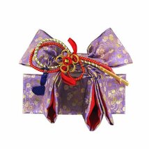 [京の舞姿]七五三 ３歳用結び帯（作り帯） 小寸 wlc01薄紫_画像1