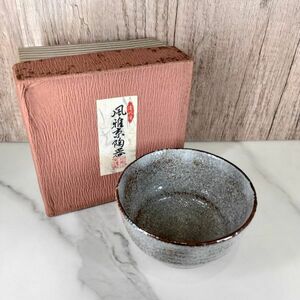 【1円スタート・レア・珍品・美品・箱あり】風雅京陶器 清水焼 『笑』茶碗 トンボ 蜻蛉 蔵出し 茶道具 抹茶椀 アンティーク 古物 年代物