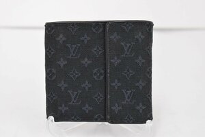 ルイヴィトン LOUISVUITTON 三つ折り財布 モノグラムミニ ポルトビエカルトクレディ モネ M92439 TSTブルー TH1002 → 2305LA021