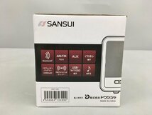 Bluetooth ラジオスピーカー MSR-1 BK サンスイ SANSUI AM/FMラジオ付き 未使用 2305LR114_画像7