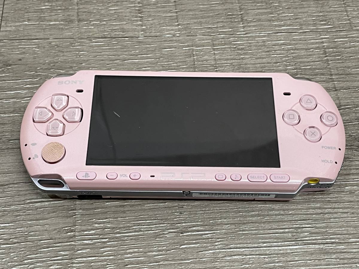 ヤフオク! - PSP-3000 本体のみ ジャンク ピンク PSP
