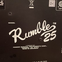 Fender Rumble 25 Bass Amplifier フェンダー ベースアンプ -GrunSound-z215-_画像10