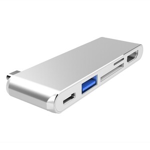 USB Type-Cハブ 多機能 USB 3.0 HDMIポート microSD SDカードリーダー for Apple Macbook, Windows, Chrome OS