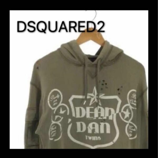 【希少ここのえタグ】DSQUARED2 プルオーバーパーカー Hoodie