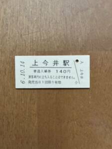 JR東日本 飯山線 上今井駅（平成6年）