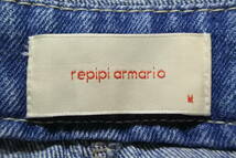 ★repipi armario/レピピアルマリオ★デニムジャンパースカート★ジュニアM★USED品★_画像8