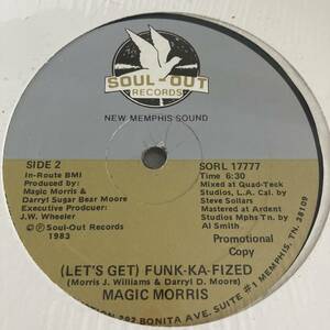 Magic Morris - (Let's Get) Funk-Ka-Fized 12 INCH