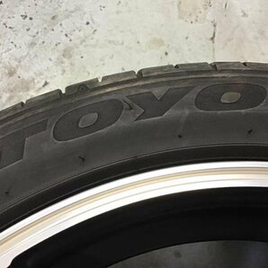 エンケイ チューニング ENKEI TUNING SC38 17インチ 7J +48 PCD100 5穴 トーヨー PROXES SPORT 215/45R17 20年製 タイヤホイール2本セットの画像7