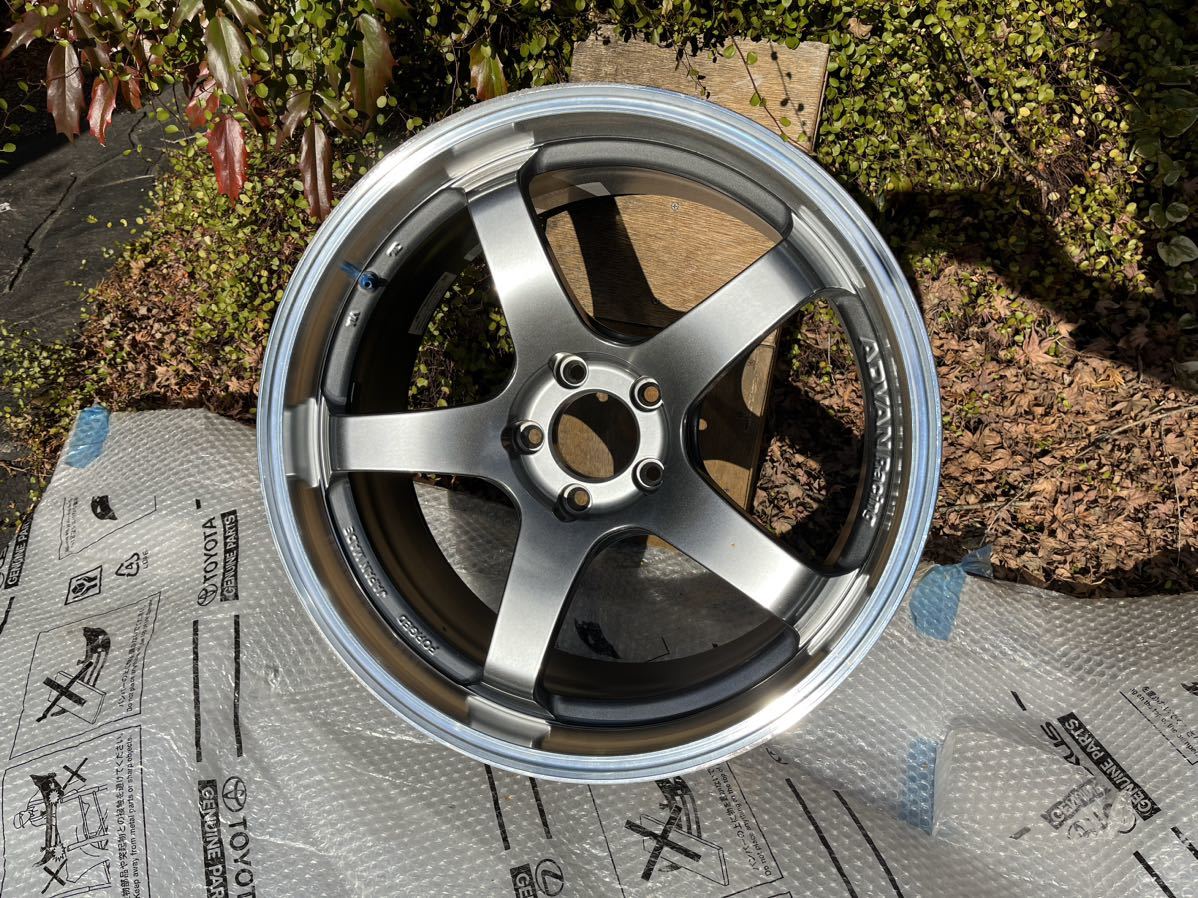 美品 鍛造 ADVAN Racing GT 19インチ 10.5J 114.3 +25 YOKOHAMA WHEEL