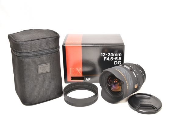 ☆安心の定価販売☆】 キャノン用 Sigma 12-24 EX 12-24mm f/4.5-5.6