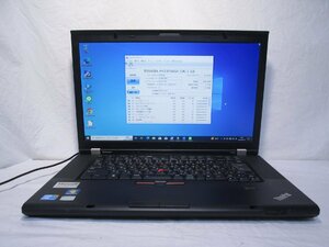 充電可 Lenovo ThinkPad T510i 4313-R38 Core i3 350M 2.26GHz 4GB 500GB DVD作成 Win10 Office 長期保証 [85362]