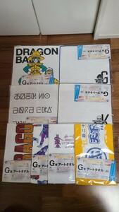 【新品未開封】ドラゴンボール EX 一番くじ 恐怖！!フリーザ軍 G賞 アートタオル フルコンプ 8種類
