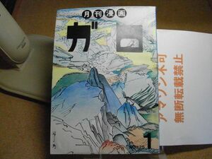 月刊漫画ガロ　1974年1月号　裸本　表紙絵・林静一/蛭子能収/永島慎二/安部慎一他　＜破れ、汚れ多数有り、アマゾン等への無断転載禁止＞