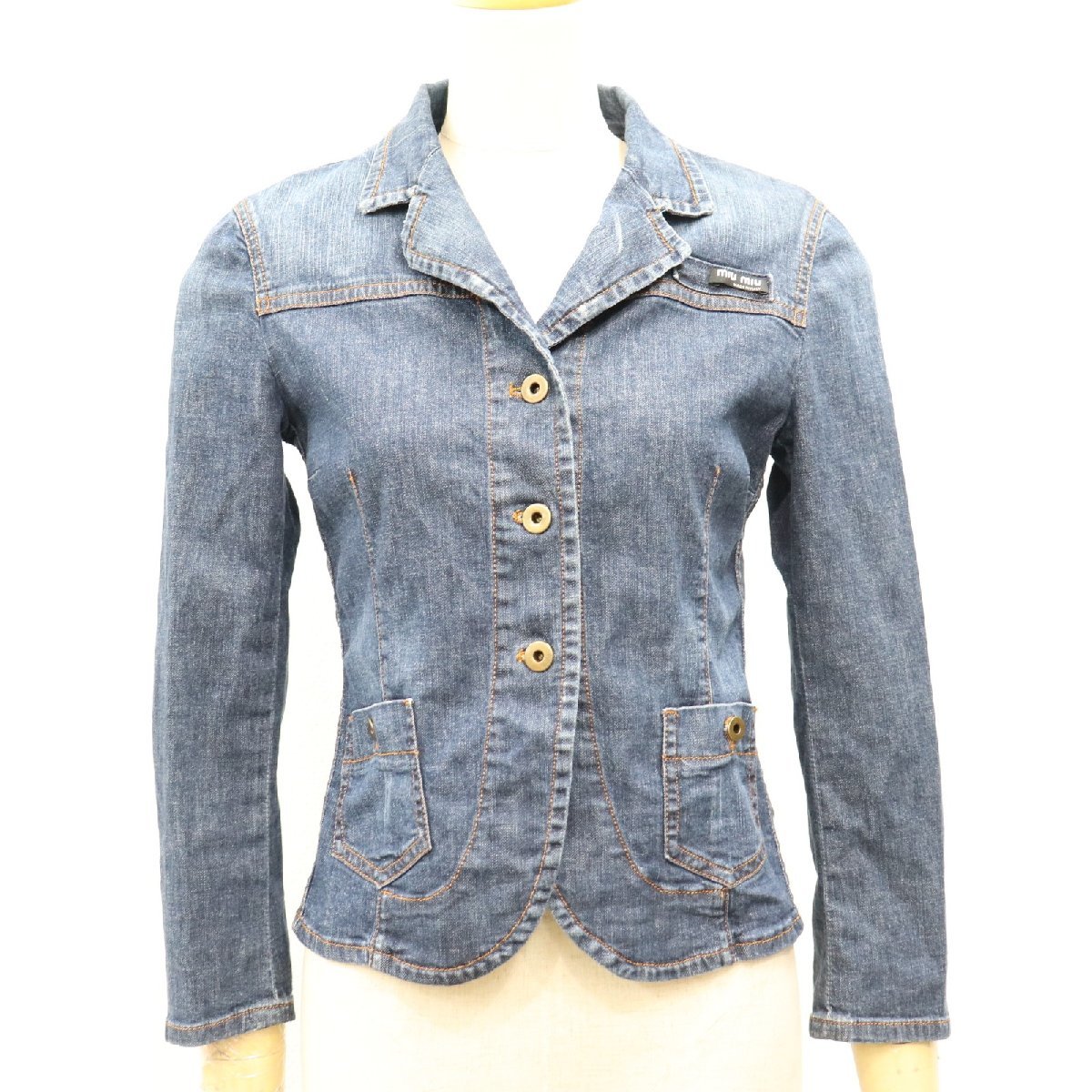 2023年最新】ヤフオク! -(ミュウミュウ miumiu) デニムの中古品・新品