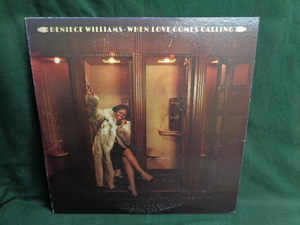 デニース・ウイリアムスDENIECE WILLIAMS/ラヴ・コーリンWHEN LOVE COMES CALLING●LP