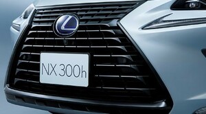 レクサス 純正未使用 NX300H AGZ10 AYZ10 ブラックシークエンス スピンドル グリル ブラック塗装 外装 ドレスアップ L0006-2