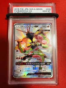 【PSA10】ポケモンカード マッシブーンGX SSR 色違い 228/150 2018 ウルトラシャイニーGX ポケカ GEM MINT 鑑定品 極美品 完美品