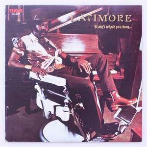 EX+ PROMO　Latimore　It ain't where you are　RVP-6173 '77 国内盤 見本盤 　Sweet Vibrations (UA 藤原ひろし)