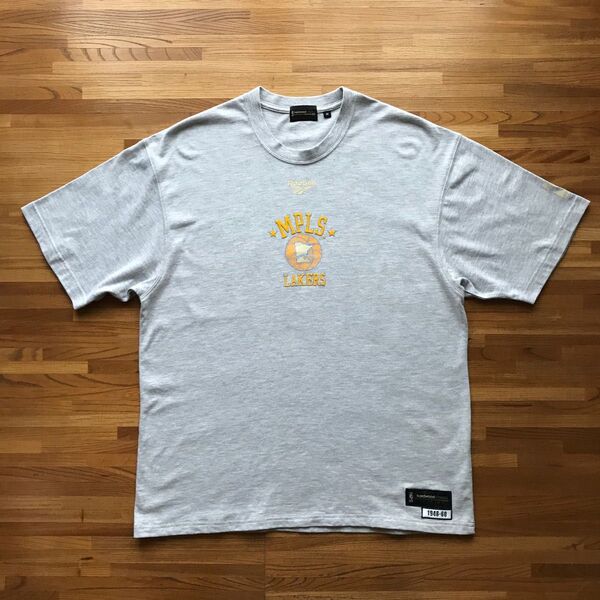 Reebok.MINNEAPOLIS MPLS.LAKERS BASKETBALL.リーボック.Tシャツ.バスケ