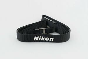 【Nikon】黒色ストラップ幅細