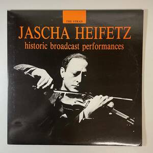 25105【UK盤★盤未使用に近い】 Jascha Heifetz/Historic Broadcast Performances ２枚組