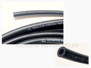  postage click post OK oil hose / fuel hose oil resistant / enduring pressure ( reinforcement thread go in )Codan company manufactured high quality size inside diameter 1/4 -inch ( inside diameter approximately Φ6.5mm rom and rear (before and after) )