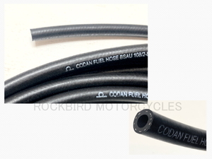  postage click post OK oil hose / fuel hose oil resistant / enduring pressure ( reinforcement thread go in )Codan company manufactured high quality size inside diameter 3/16 -inch ( inside diameter approximately Φ5mm)