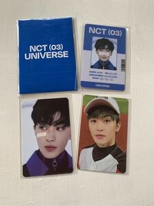 ID CARD + PHOTO CARD SET Universe マーク