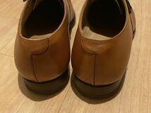 ★ 美品Crockett＆Jones クロケット＆ジョーンズ HALLAM ハラム ストレートチップ シューズ ハラム ブラウン 8.5 イギリス 王道_画像7